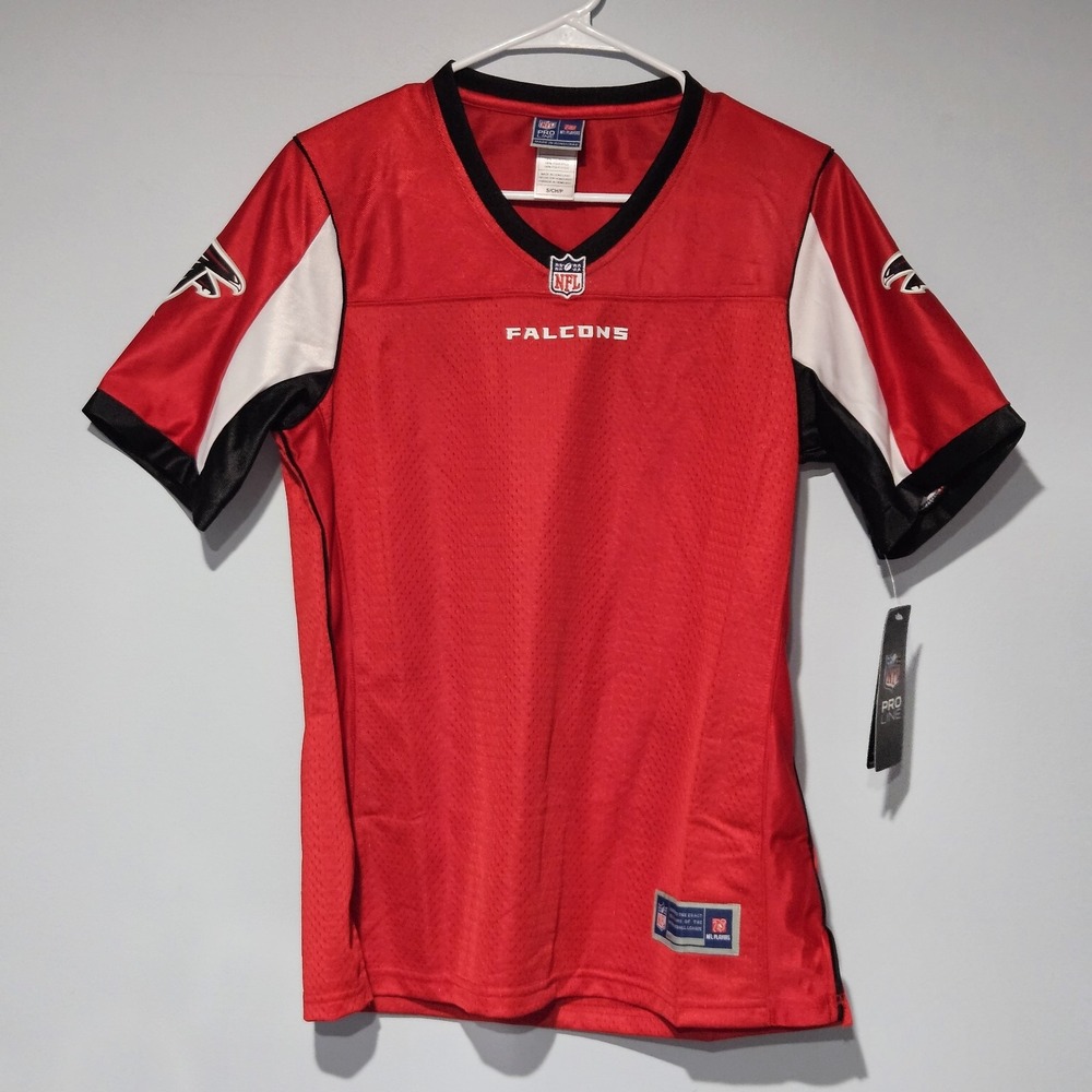 Pro Line Atlanta Falcons Women's Blank Jersey Size S Red